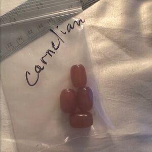 Big Carnelian  Beads 40s